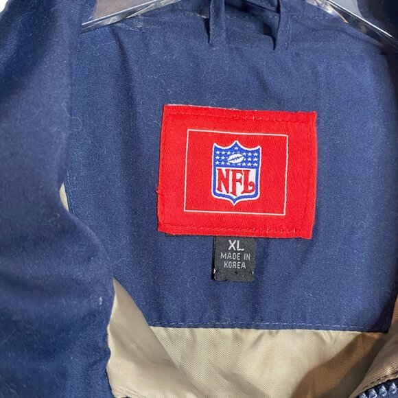 NFL Super Bowl windbreaker XXXVIII 2004 men's size XL - Picture 3 of 10